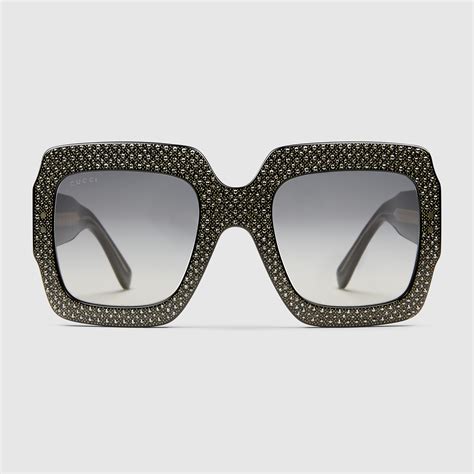 gucci rhinestone sunglasses replica|authentic female gucci sunglasses.